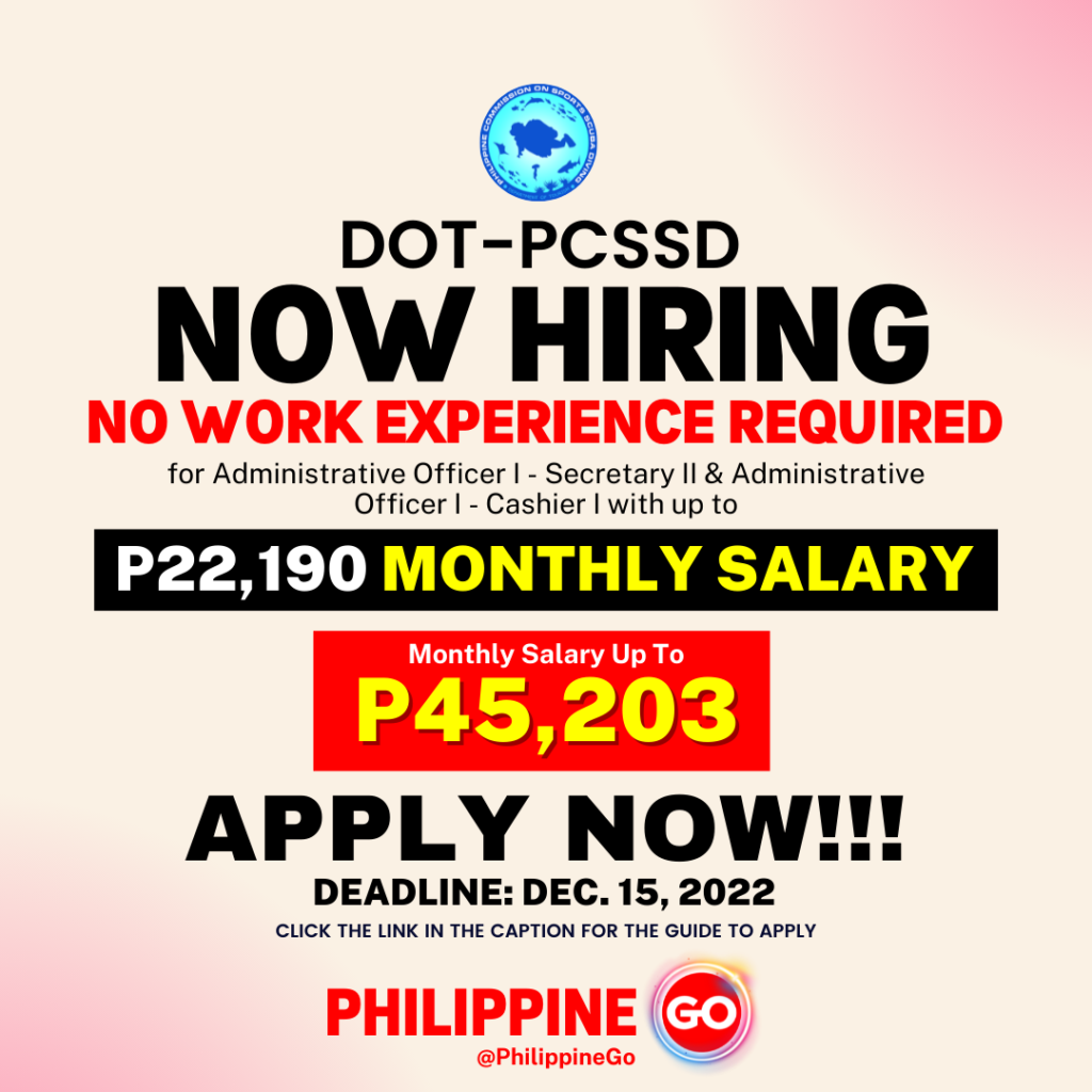 DSWD HIRING 22